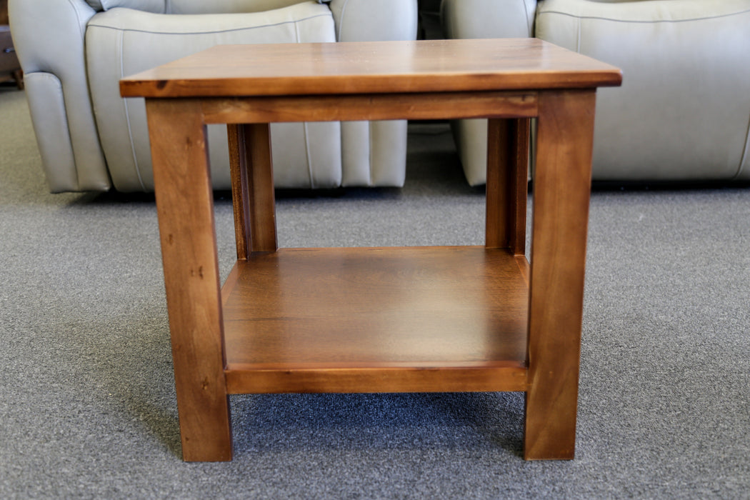 Albany Lamp Table with Shelf