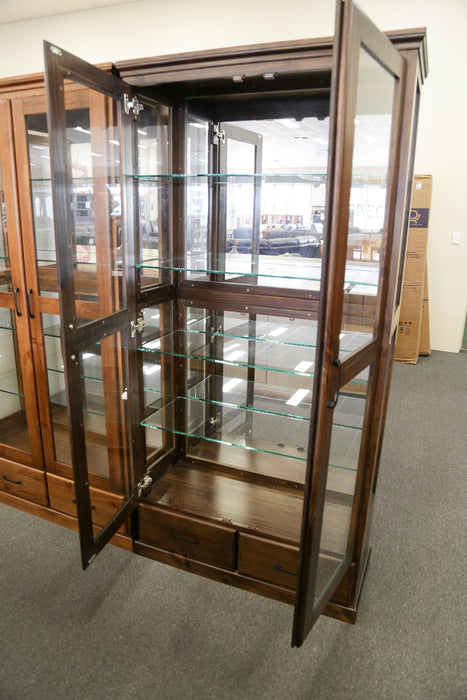 Donnelly 2Dr/2Drw Display Cabinet