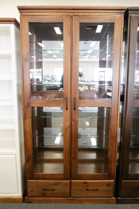 Donnelly 2Dr/2Drw Display Cabinet