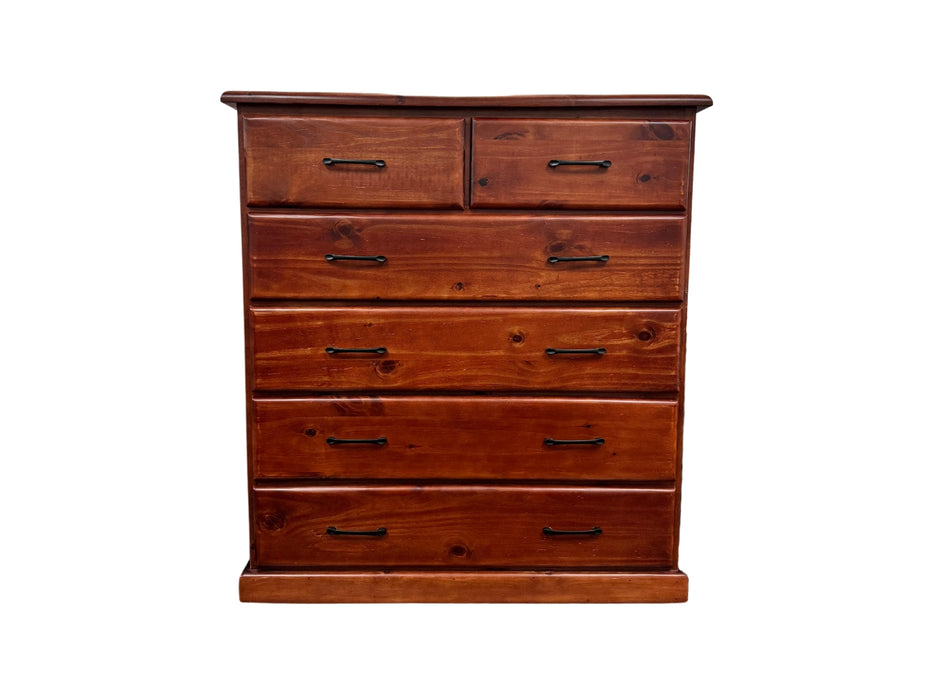 Donnelly 6 Drw Tall Chest with Black Andi Handle