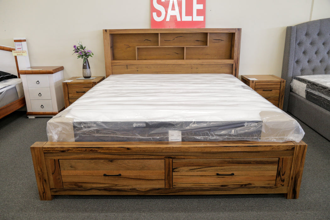 Geelong Queen Bed with Front Drawer