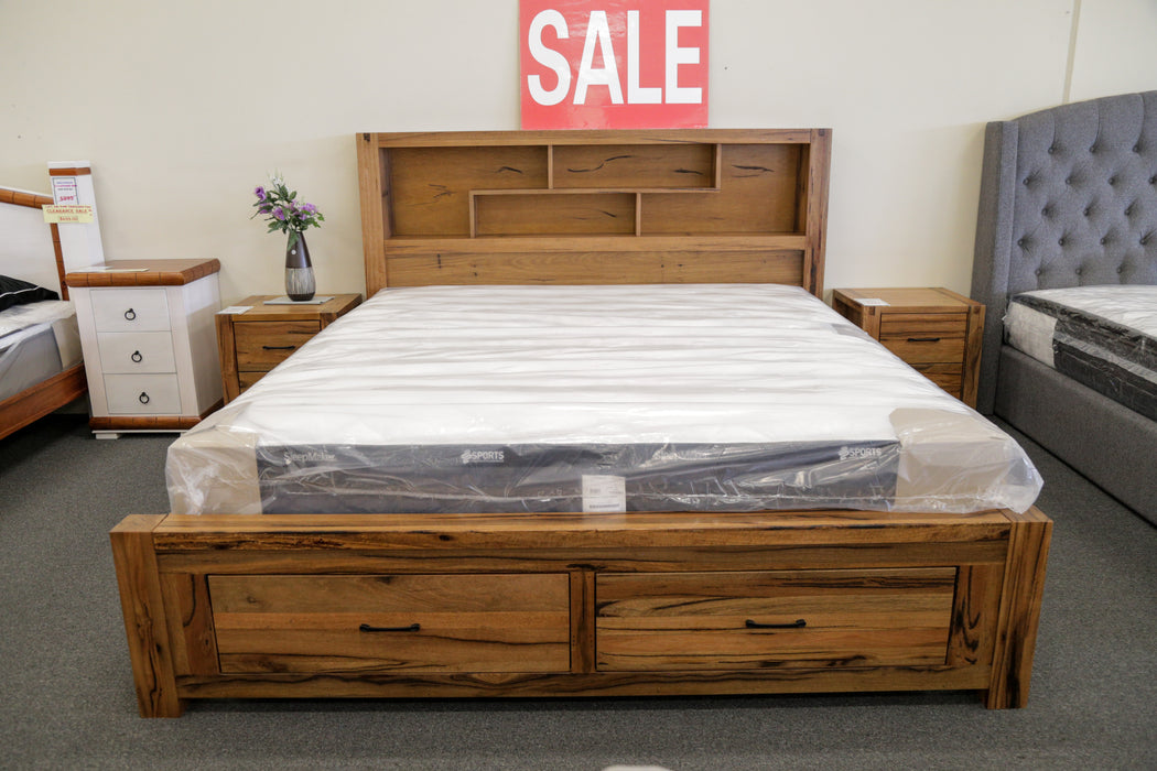 Geelong Queen Bed with Front Drawer