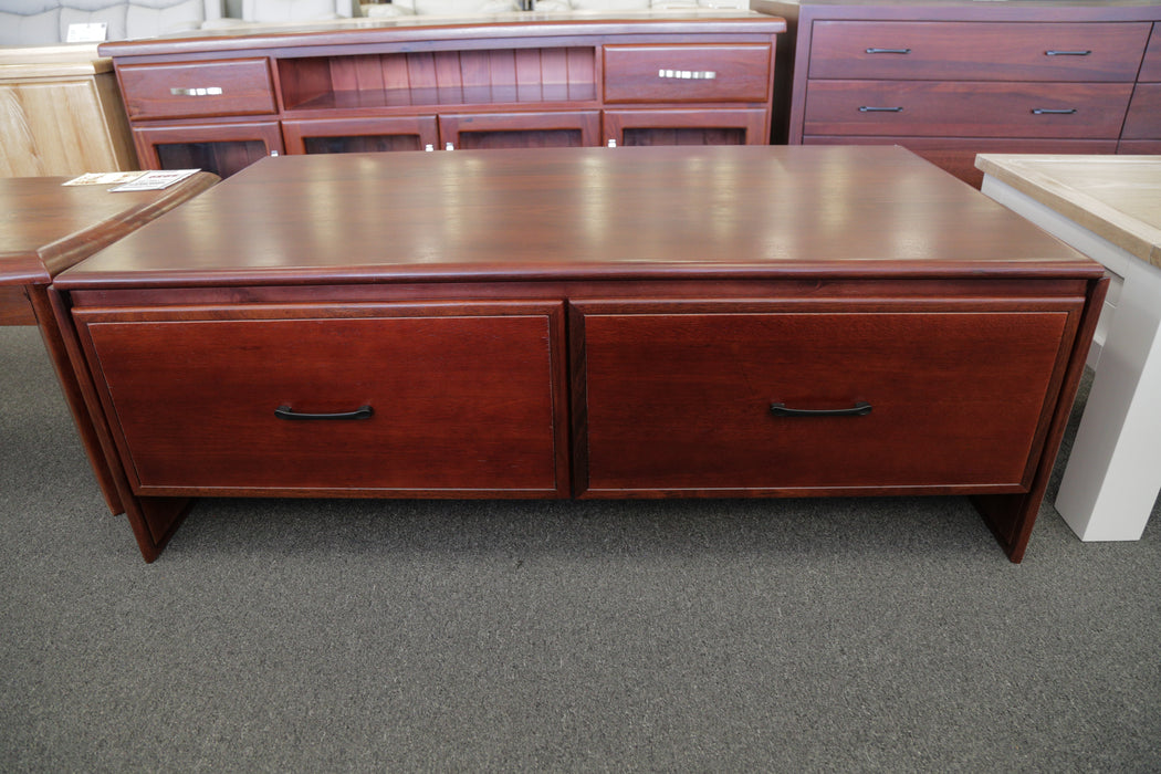 Jarrah York 4 Drw Coffee Table