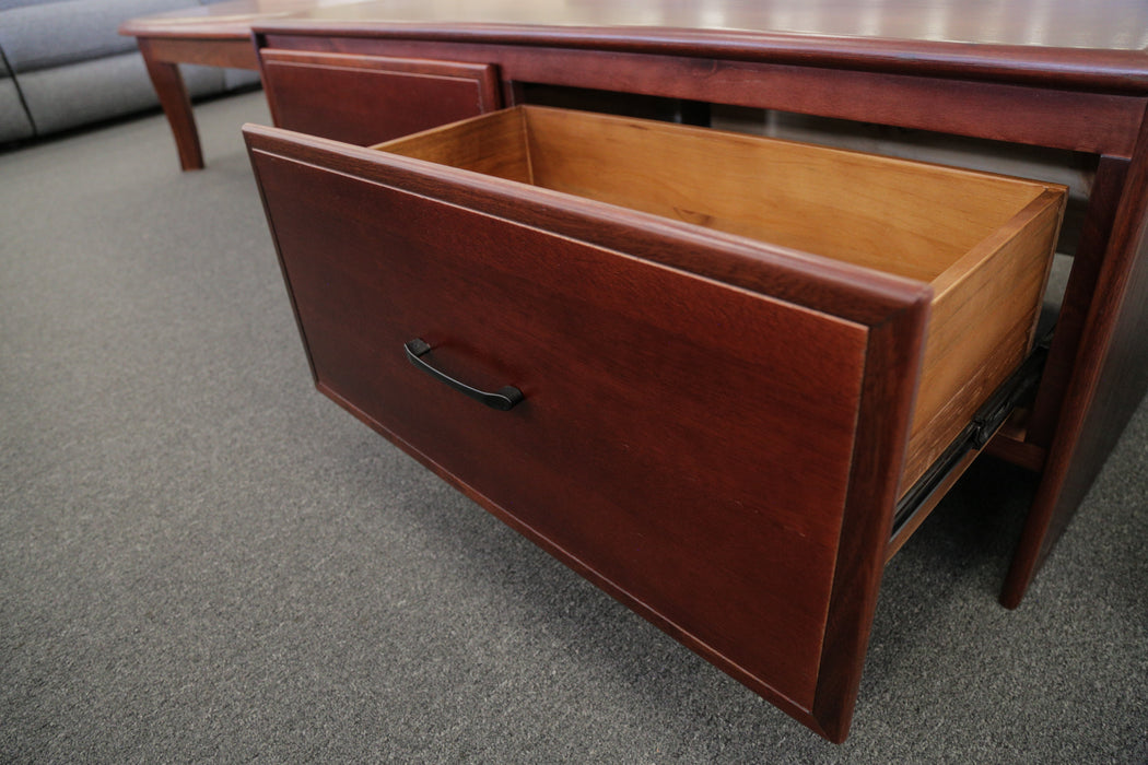 Jarrah York 4 Drw Coffee Table