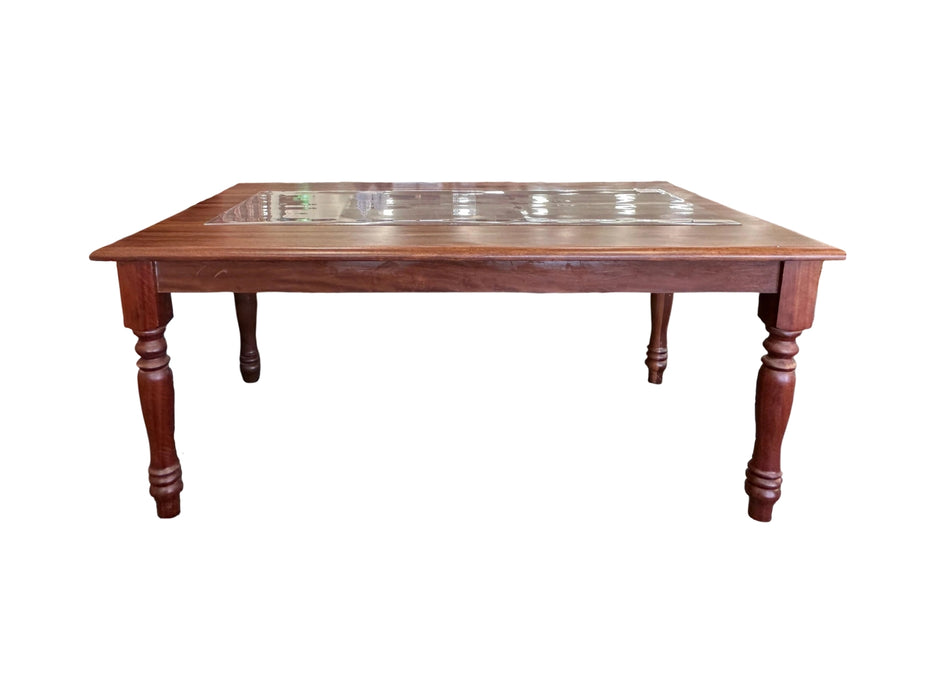 Jarrah Dining Table With Round Legs (Clearance)