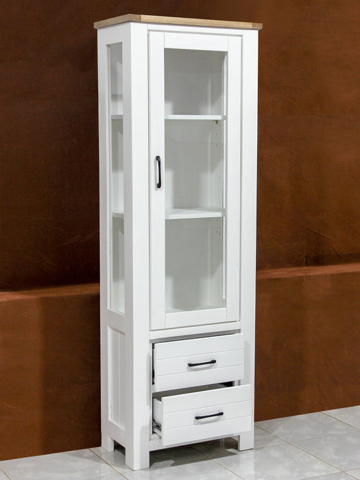 Moon 1Dr/2Drw Bookcase