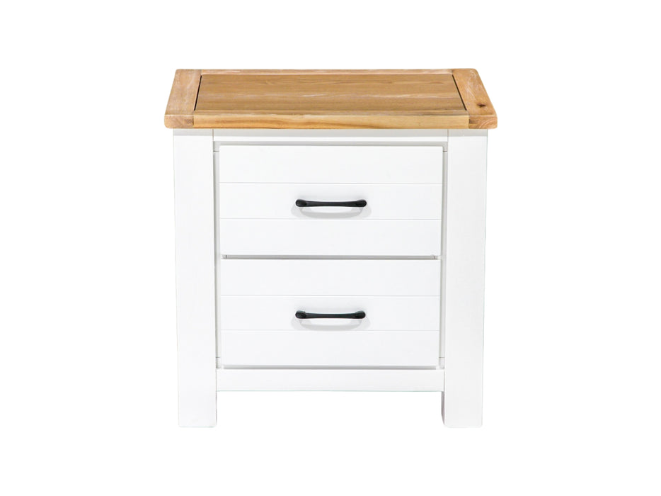 Moon 2 Drw Bedside Table