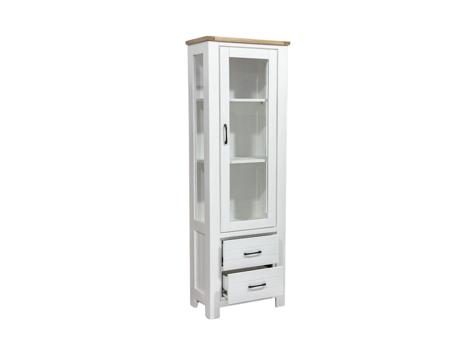 Moon 1Dr/2Drw Bookcase