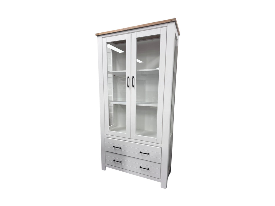 Moon 2Dr/2Drw Display Cabinet