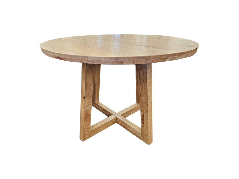 Oak Round Dining Table