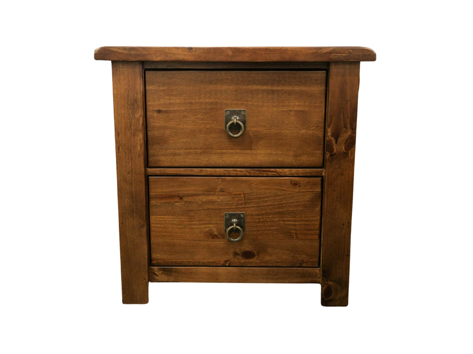 Phil 2 Drw Bedside Table