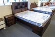 Malaga Double Bed with 2 Bedend Drawers - Direct Furniture Warehouse